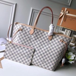 Alternative view of Louis Vuitton Neverfull Damier Azur