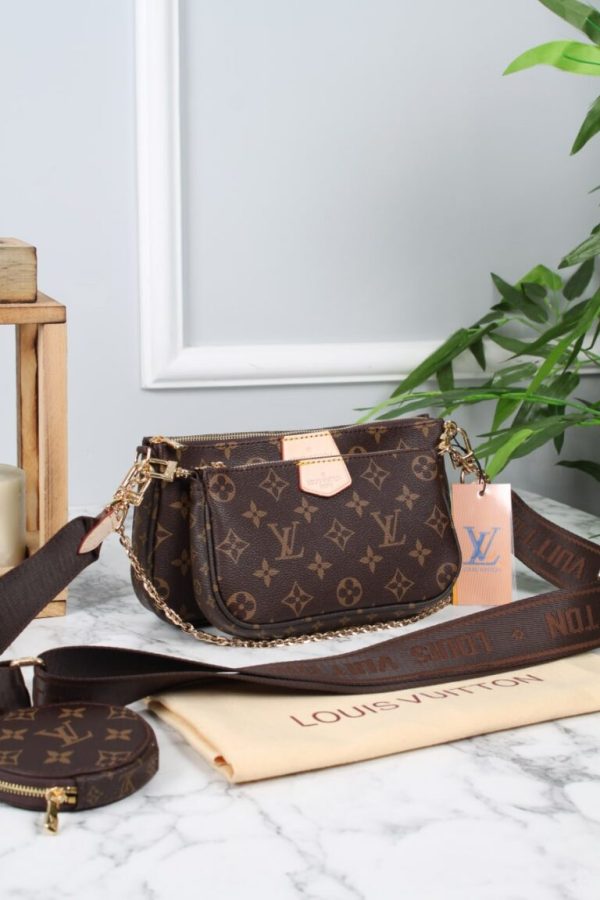 Louis Vuitton Multi Pochette in 3 Colors - Image 3