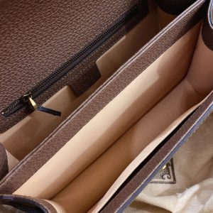 Gucci Ophidia Small Beige Top Handle