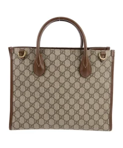 GUCCI GG CANVAS SMALL TOTE BAG Back