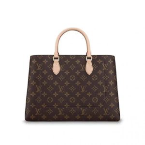Alternative view of LOUIS VUITTON Monogram Flower Tote Beige