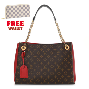 LOUIS VUITTON Monogram Surene MM Red