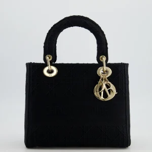 Alternative view of MEDIUM LADY D-LITE BAG BLACK
