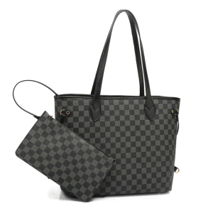 Alternative view of Louis Vuitton Neverfull Black Damier