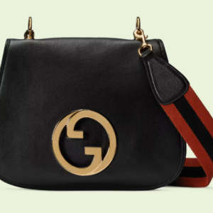 GUCCI Medium Blondie Black Shoulder Bag