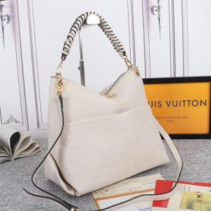 Alternative view of Louis Vuitton Monogram Empreinte Leather Maida Hobo White