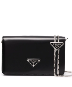 PRADA Triangle-logo small shoulder bag