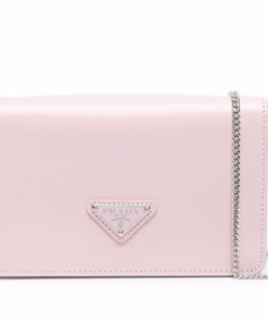Alternative view of PRADA Triangle-logo small shoulder bag