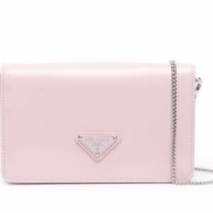 Alternative view of PRADA Triangle-logo small shoulder bag