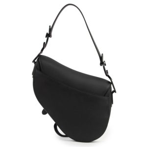 Alternative view of CHRISTIAN DIOR Ultra Matte Saddle Bag Black