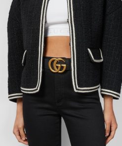 Gucci Wide Waist Belt Double G
