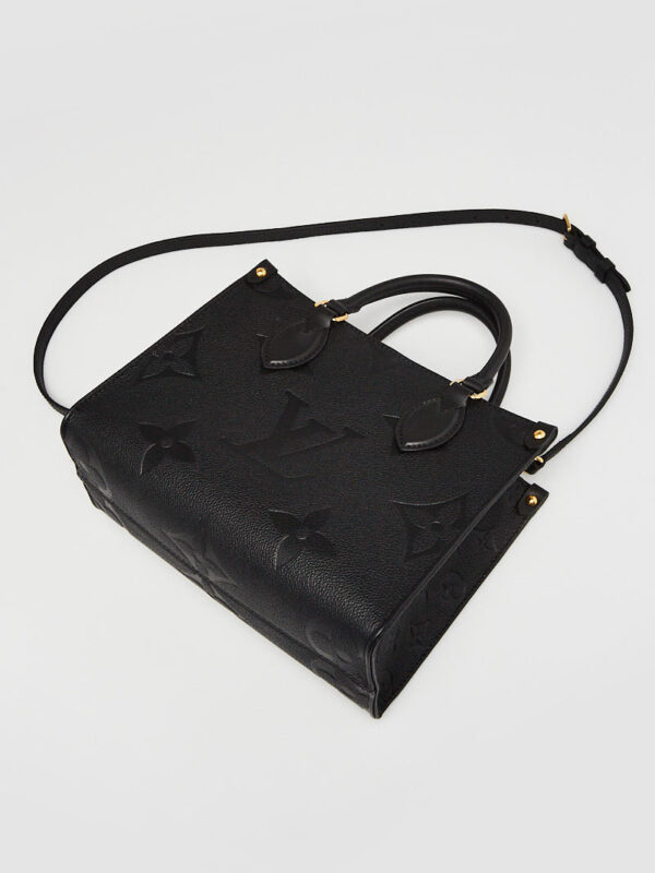 Louis Vuitton Onthego GM Black Monogram Empreinte - Image 5