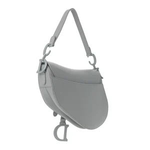 Alternative view of CHRISTIAN DIOR Ultra Matte Saddle Bag Grey