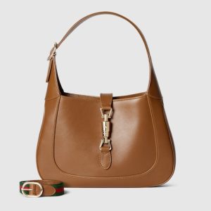 Gucci Jackie 1961 Medium Tote Bag Brown