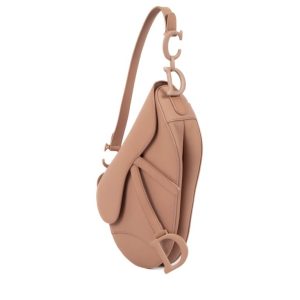 Alternative view of CHRISTIAN DIOR Ultra Matte Saddle Bag Blush