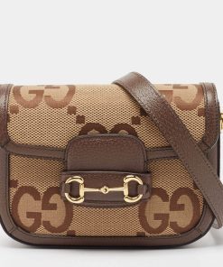 Gucci Horsebit 1955 Shoulder Bag with Jumbo G