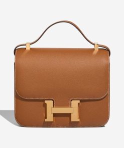 Hermès Gold Constance 24 Cm