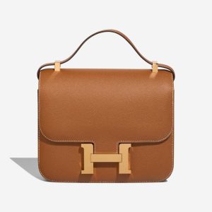 Hermès Gold Constance 24 Cm
