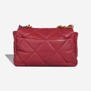 CHANEL 19 RED FLAP BAG