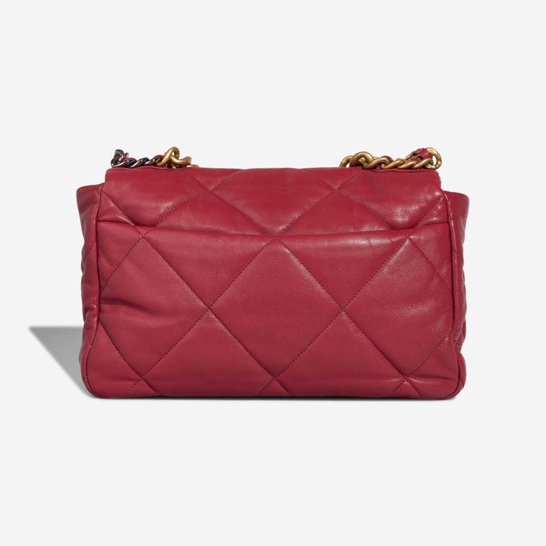 CHANEL 19 RED FLAP BAG