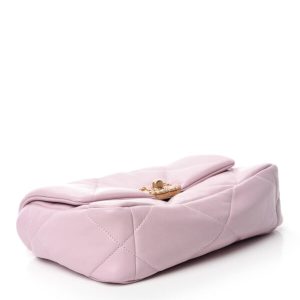 CHANEL 19 LIGHT PINK FLAP
