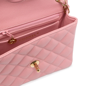 CHANEL MINI SQUARE FLAP PINK