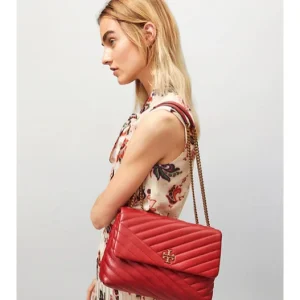 Tory Burch Kira chevron convertible shoulder