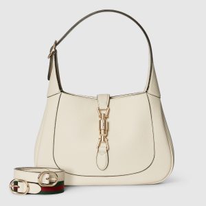 Gucci Jackie 1961 Medium Tote Bag White