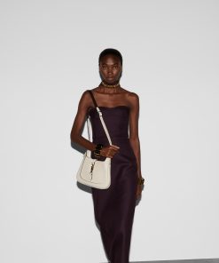 Gucci Jackie 1961 Medium Tote Bag White