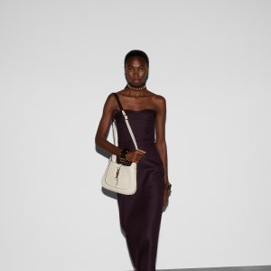 Gucci Jackie 1961 Medium Tote Bag White