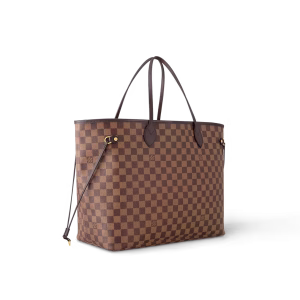 Alternative view of Louis Vuitton Neverfull Damier 100% Cowhide Leather