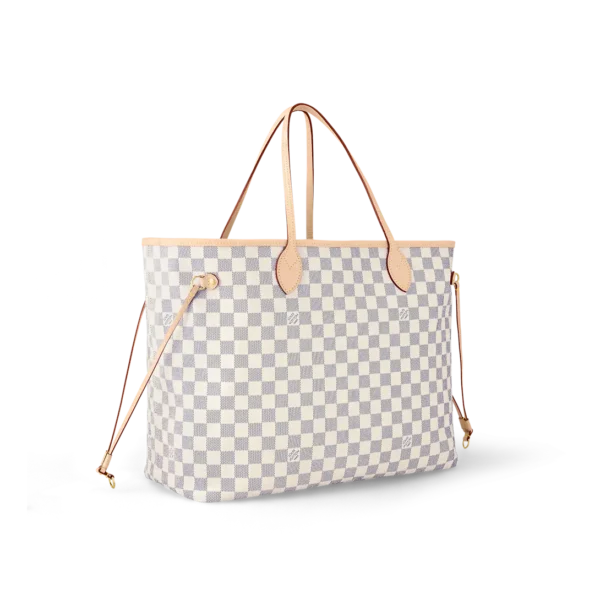 Louis Vuitton Neverfull Azure100% Cowhide Leather