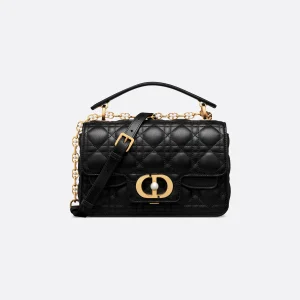 DIOR Jolie Mini Top Handle Bag Black