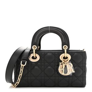 Dior Small Lady D-Joy Black Bag