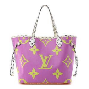 Alternative view of LOUIS VUITTON  Monogram Giant Neverfull MM Pink Lilac