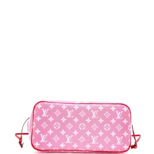 Alternative view of LOUIS VUITTON Monogram Escale Neverfull MM Rouge