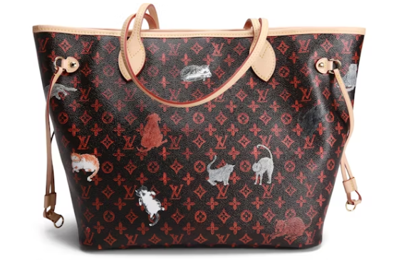 Louis Vuitton Neverfull Catogram Grace Tote MM