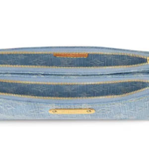 Alternative view of Louis Vuitton Liv Pochette Sky Blue Denim