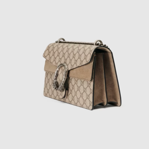 Alternative view of GUCCI Dionysus Medium GG Supreme Monogram Beige Bag