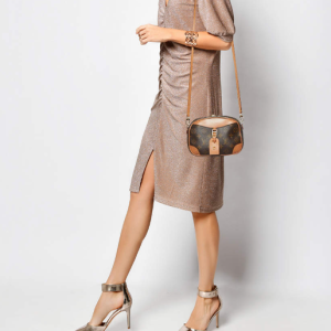 LOUIS VUITTON Deauville Mini Monogram Canvas Brown Bag
