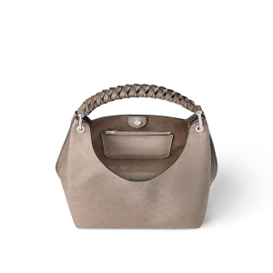 Alternative view of LOUIS VUITTON Carmel Mahina Calf Leather Hobo Bag Cream