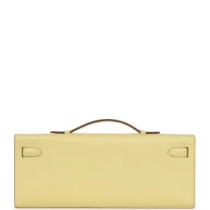 Hermès Kelly Cut Jaune Poussin Epsom