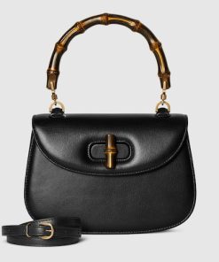 SMALL BAMBOO TOP HANDLE TOTE