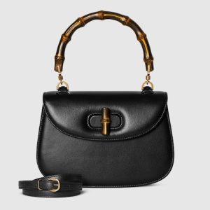 SMALL BAMBOO TOP HANDLE TOTE