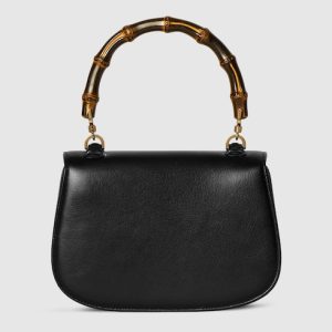 SMALL BAMBOO TOP HANDLE TOTE BAG