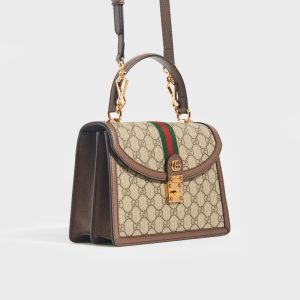 OPHIDIA SMALL TOP HANDLE BAG