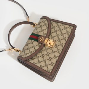 OPHIDIA SMALL TOP HANDLE BAG