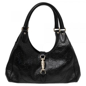 Gucci New Jackie Bag Guccissima Leather Medium