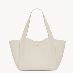 YSL LE 5 À 7 BEA IN GRAINED BLANC VINTAGE