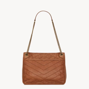 YSL NIKI MEDIUM IN VINTAGE LIGHT CARAMEL